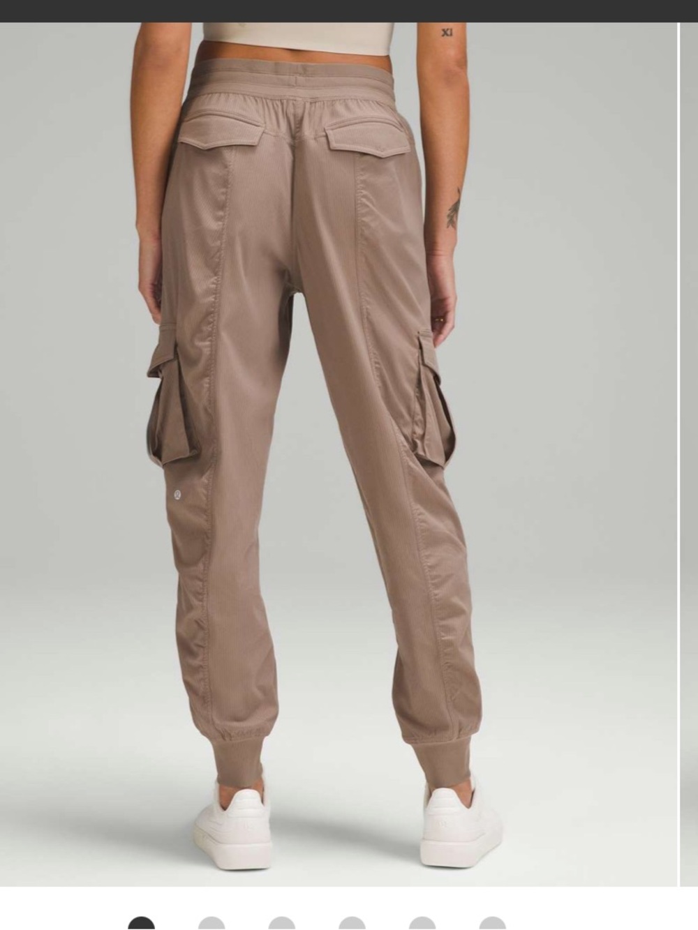 Lululemon Dance Studio Relaxed-Fit Mid-Rise Cargo Jogger
Taupetastic s